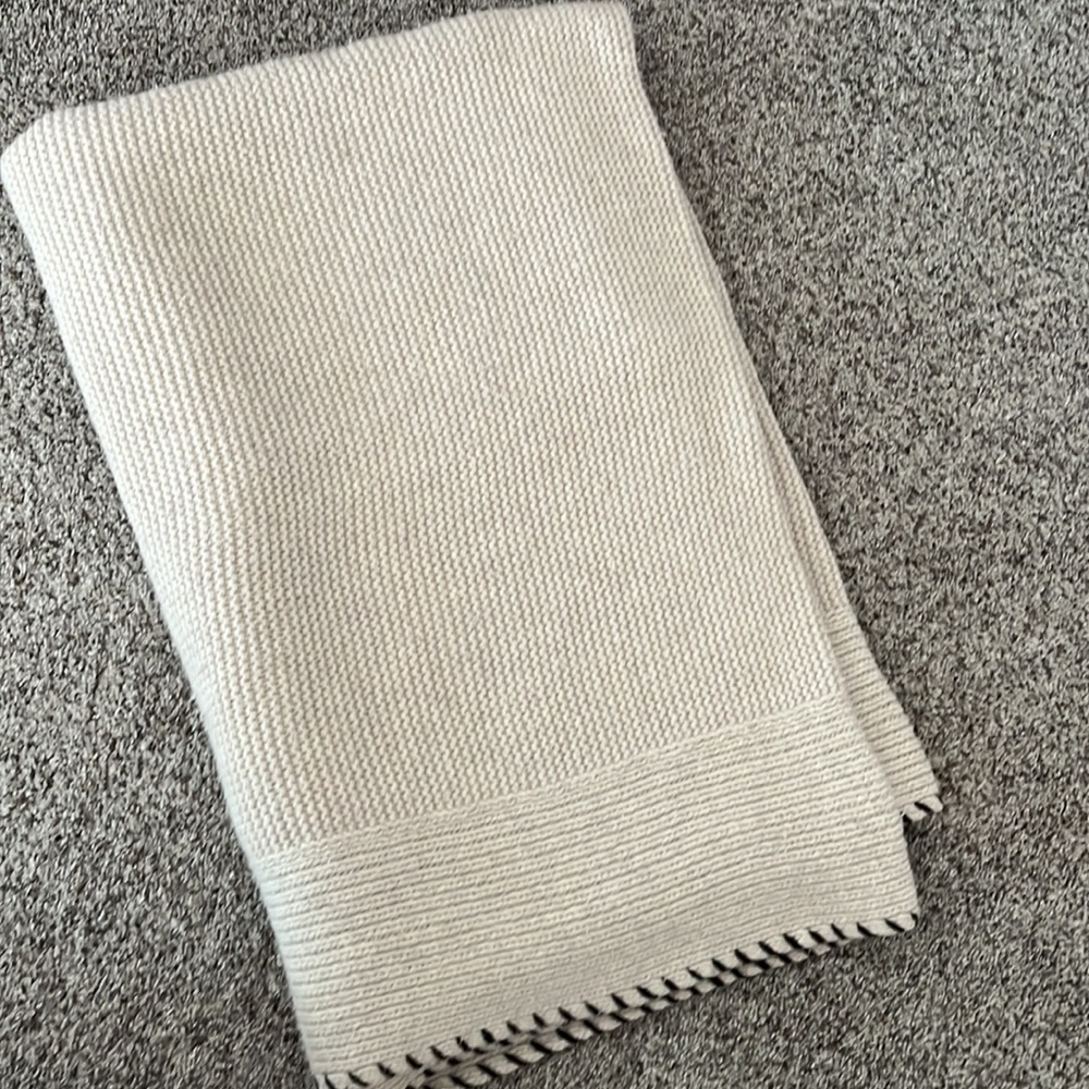 Banana Republic lambswool blanket